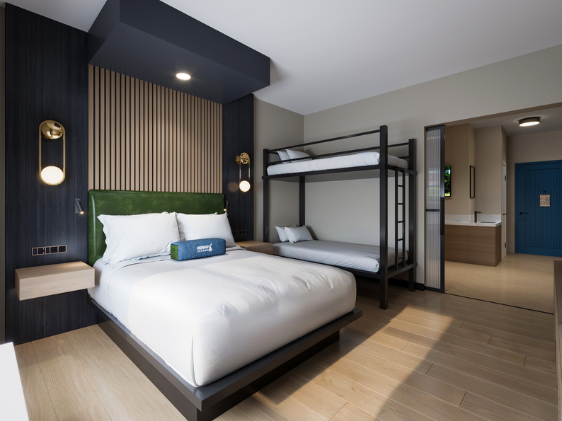 Queen Bunk Bed Suite at Hershey Inn and Suites