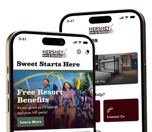 Images of HersheyResorts App